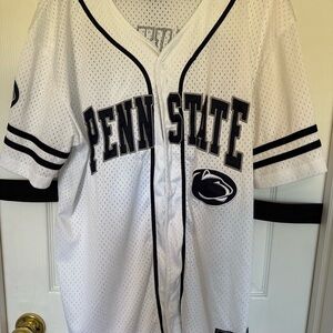 Penn State White Baseball Jersey